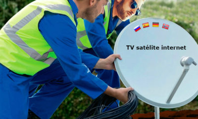 Antenas TV, satélite, internet